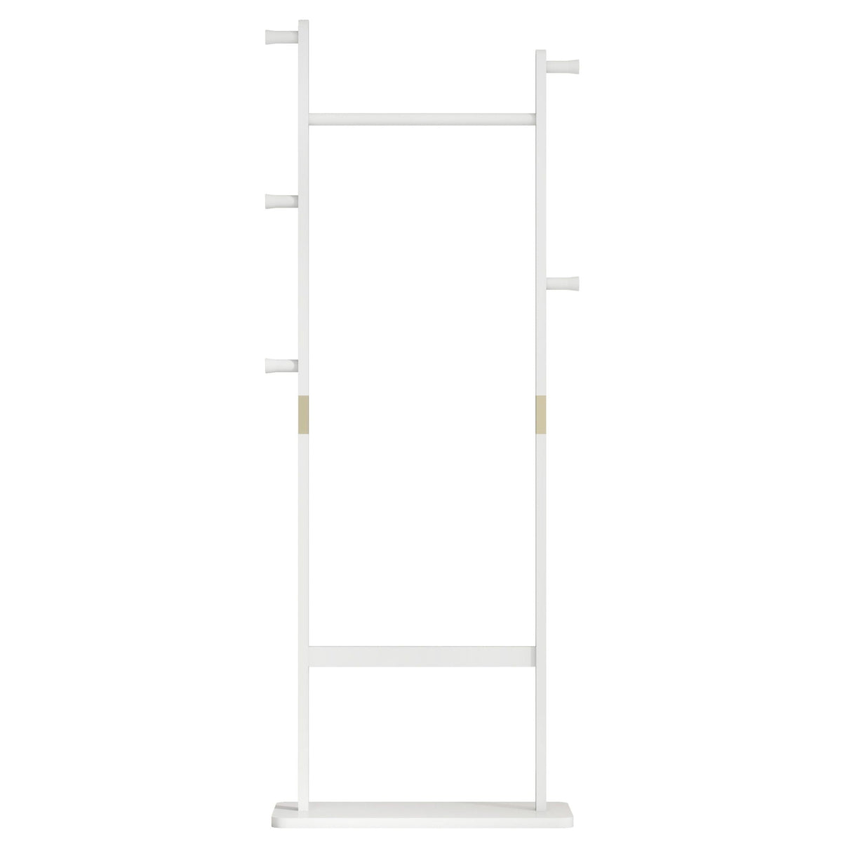 Solid Wood Hat Rack with Space-Efficient Design - Light Brown, White, Dark Brown, photo 3 of 12