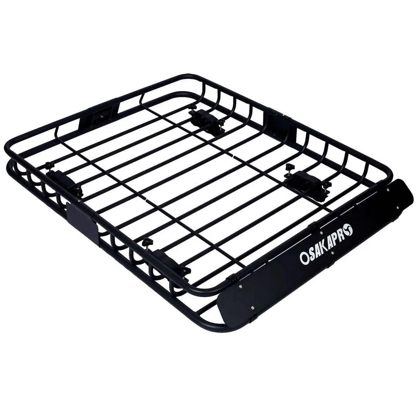 Motoring Rooftop Cargo Carrier Basket Steel Universal Fit Roof Rack by HouseOfZazla