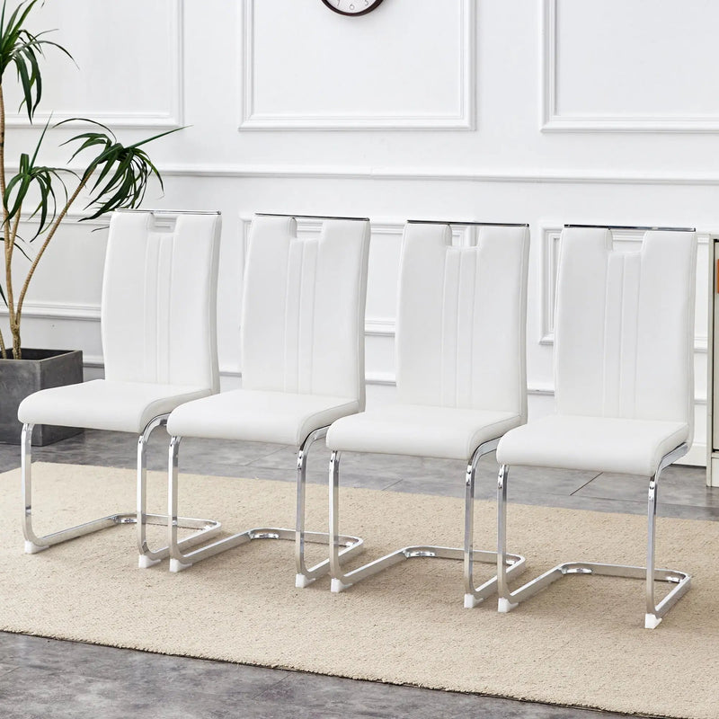 Bow Shaped Chairs, Ergonomic Design, Non Slip Base by HouseOfZazla