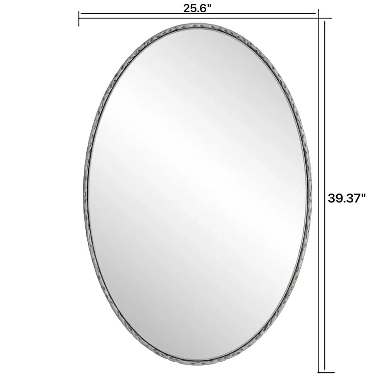 Art Oval Retro Mirror, Wall Hanging by Unique Piece Furniture