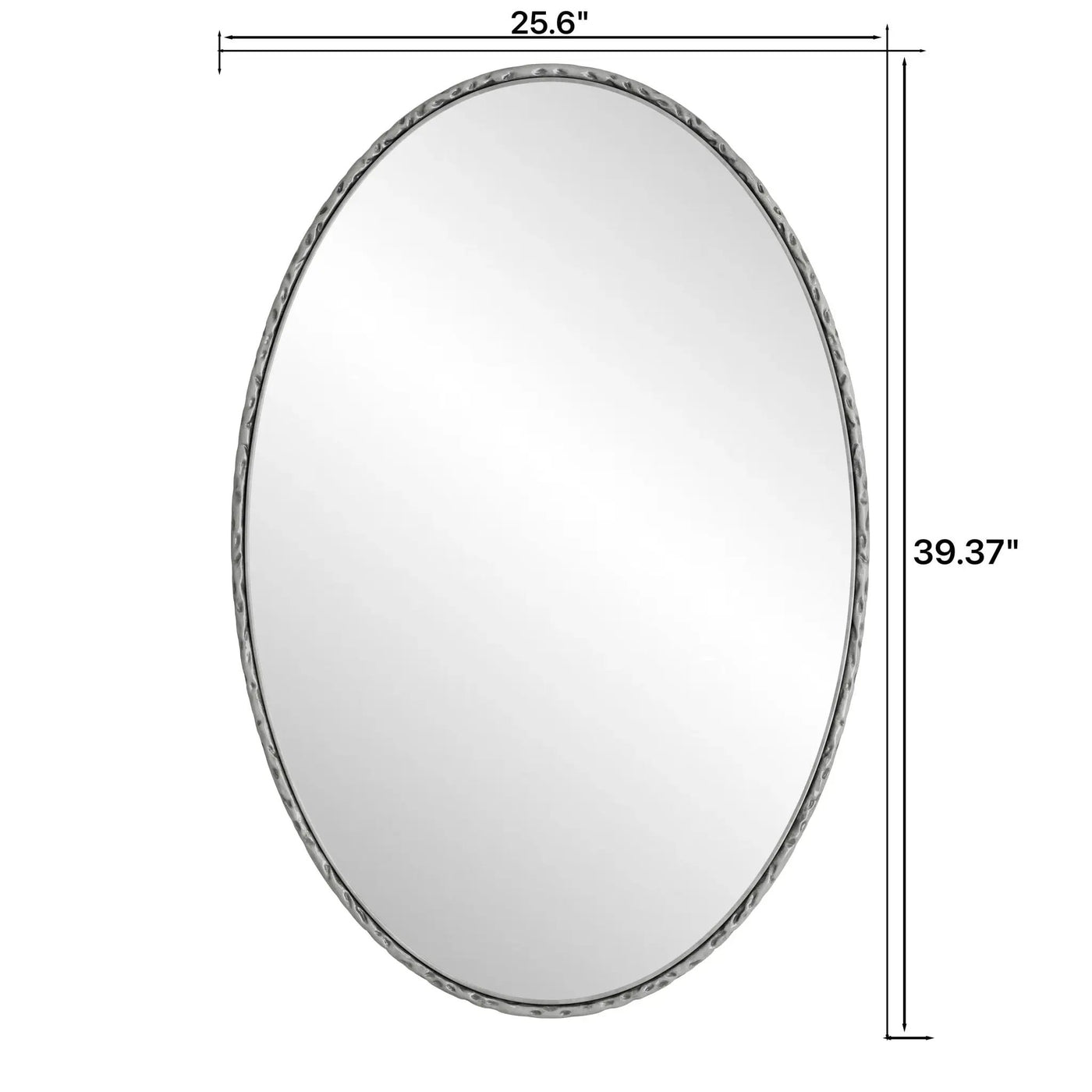 Art Oval Retro Mirror, Wall Hanging by Unique Piece Furniture