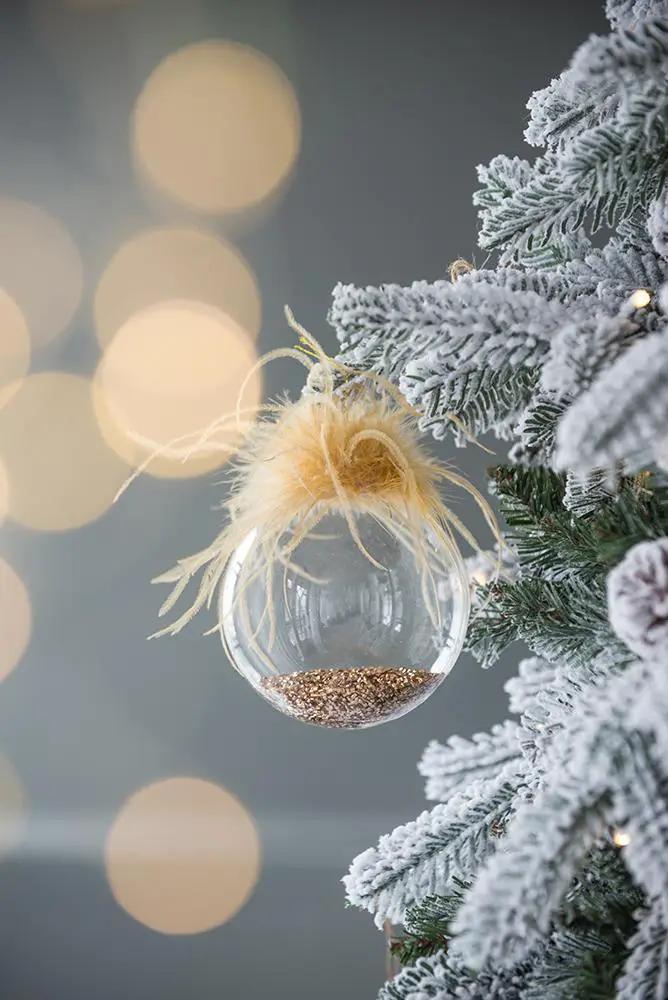 Christmas Ball Ornaments Decorative Hanging Ball Christmas Tree Ornaments For Holiday by HouseOfZazla