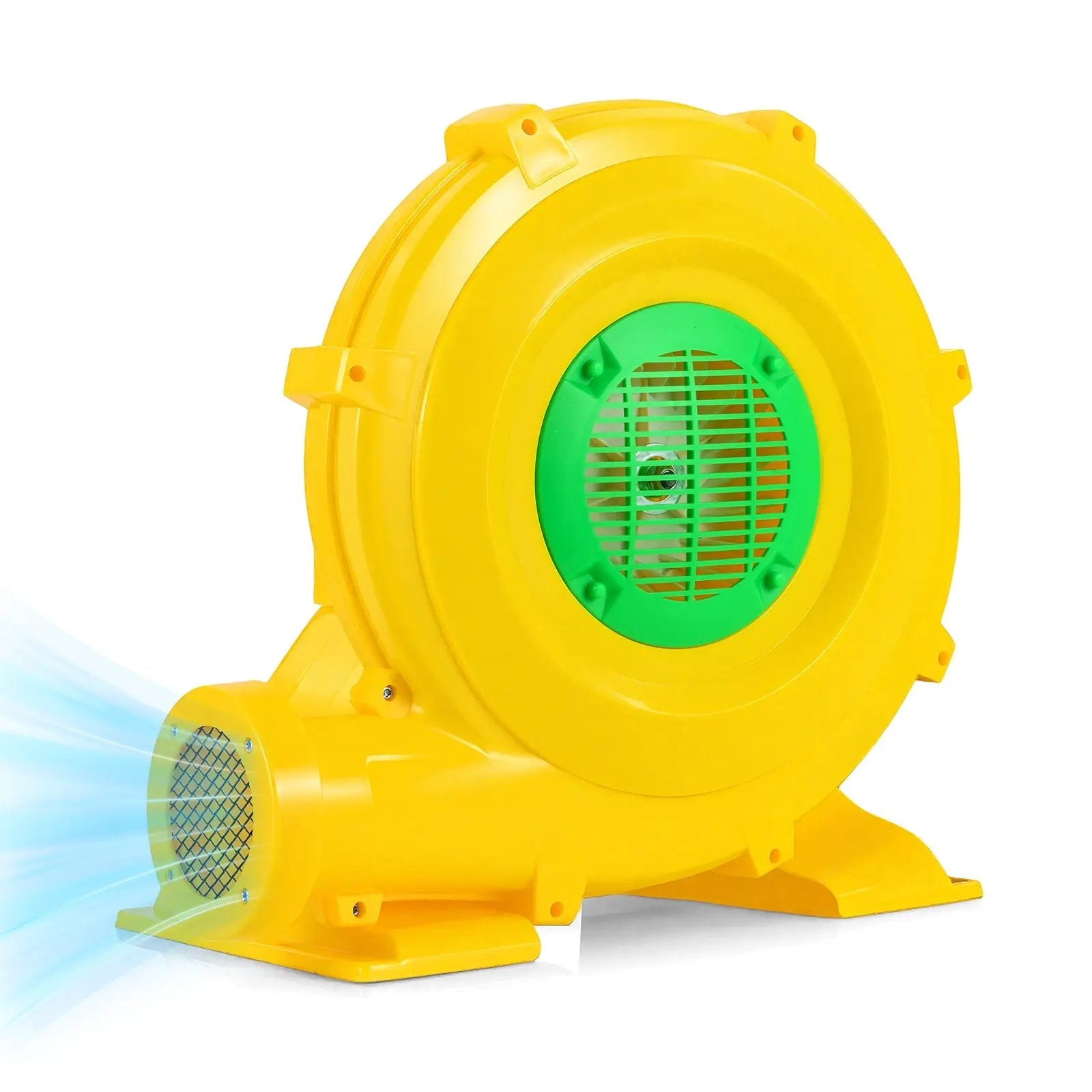 980W Bounce House Blower 1.31 HP Portable Air Pump Fan with Handle and Ground Stakes by DirectDeals