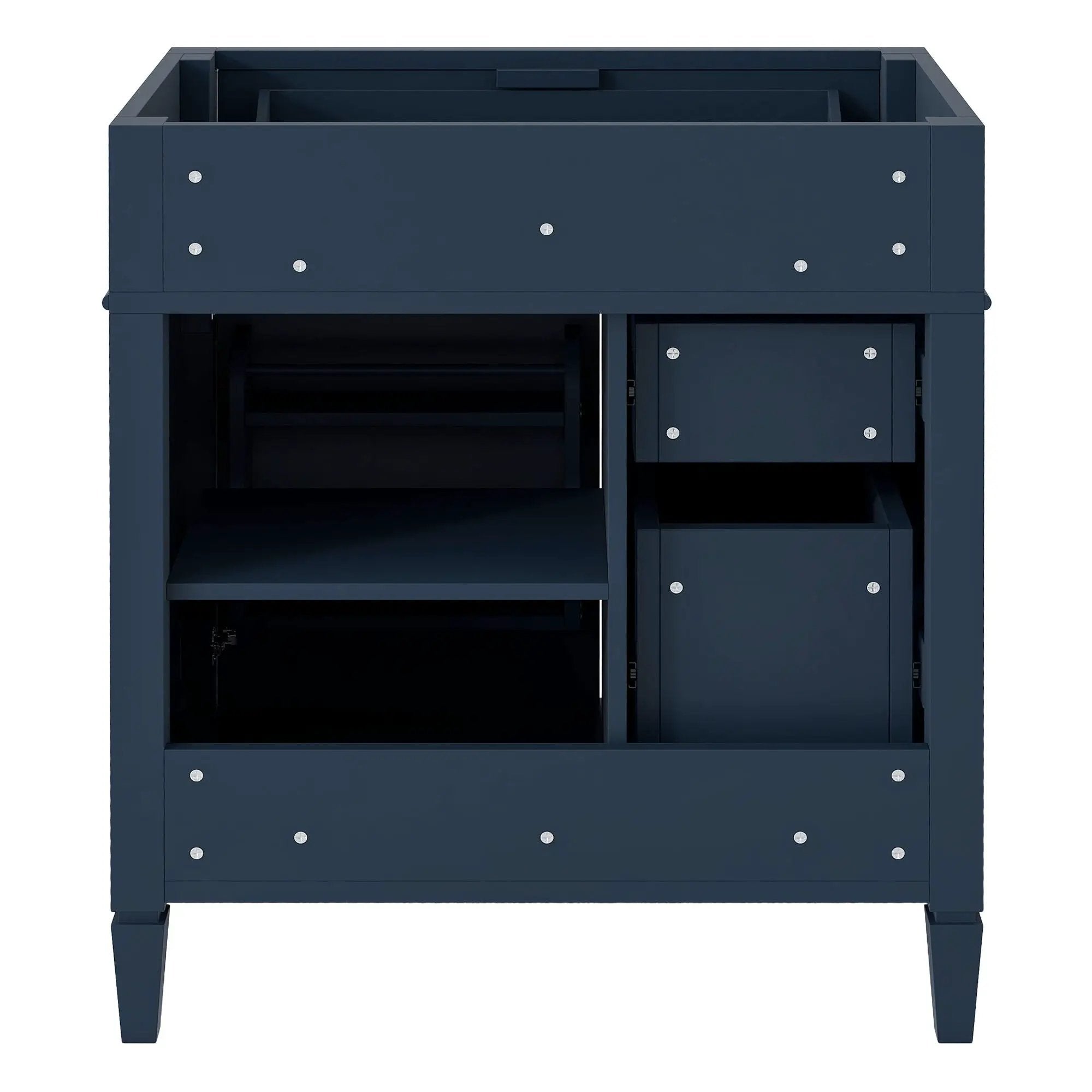 Bathroom Vanity With 2 Drawers And Tip-Out Drawer, Storage Cabinet