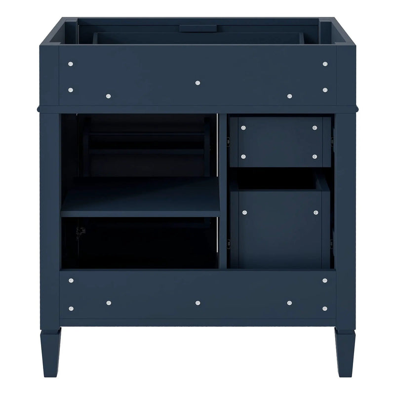 Bathroom Vanity With 2 Drawers And Tip-Out Drawer, Storage Cabinet