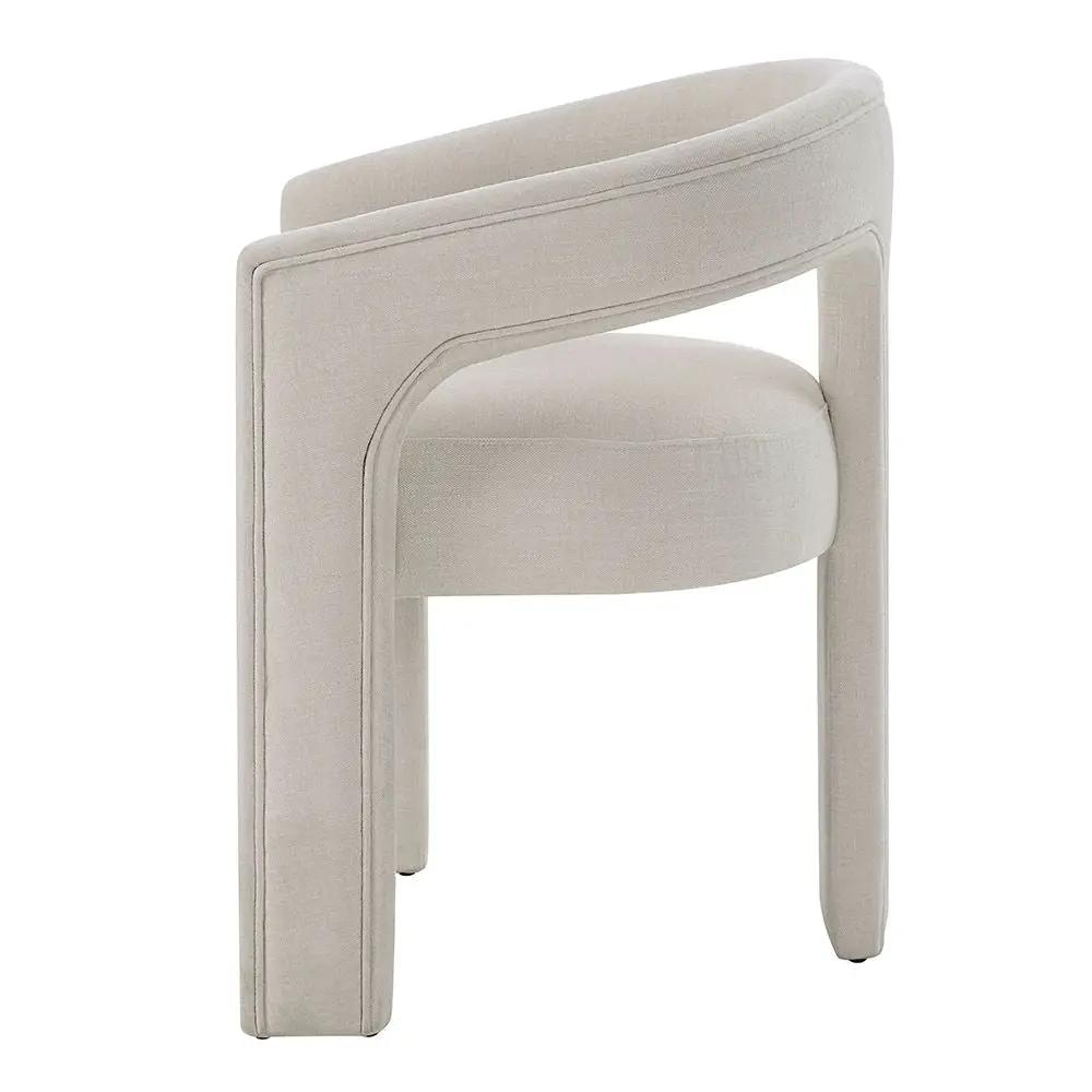 Gamarya - Side Chair (Set of 2) - White Chenille by Unique Piece Furniture
