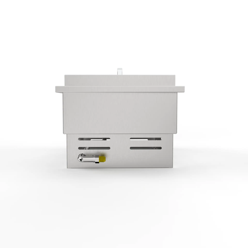 Single Grilling Side Burner, 15,000BTU Liquid Propane by HouseOfZazla
