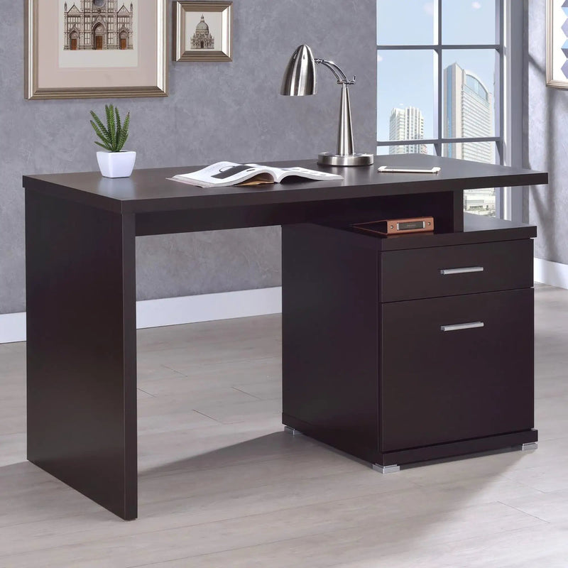 2 Drawer Reversible Office Desk With Modular Design by HouseOfZazla