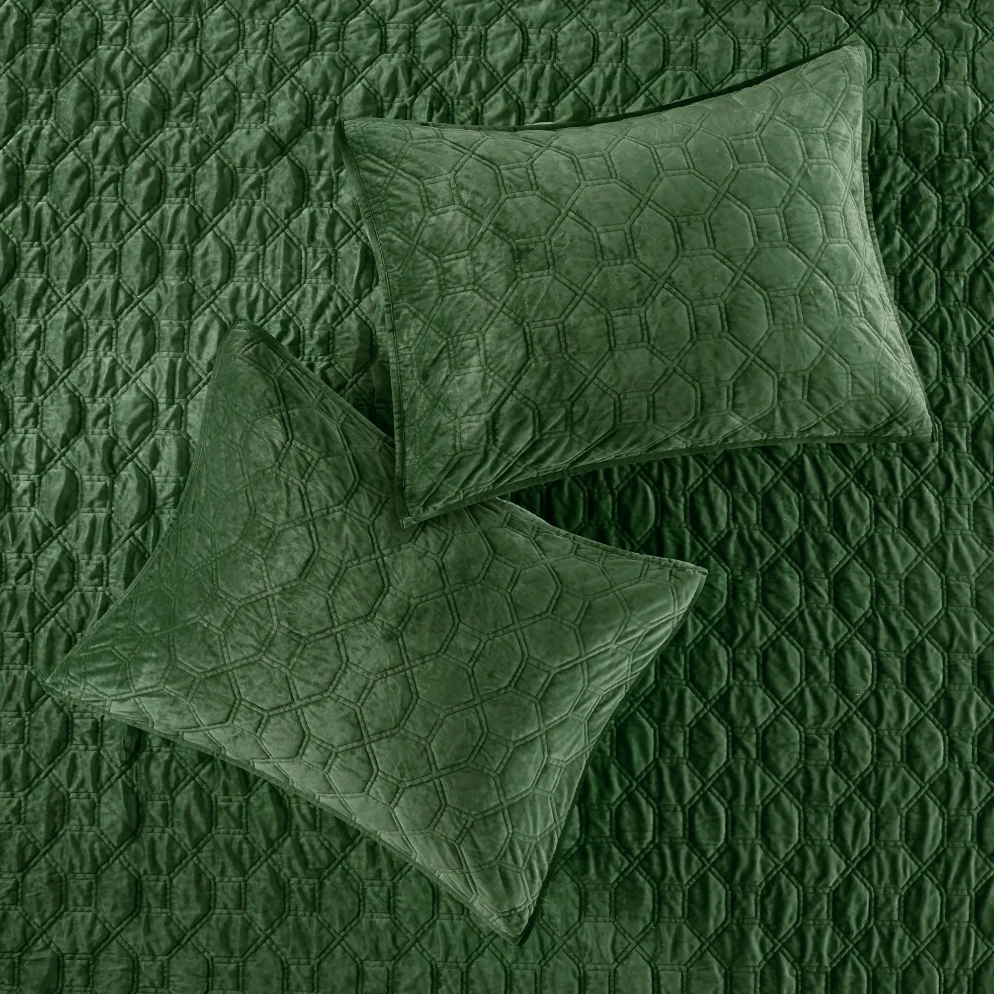 3 Piece Velvet Quilt Set by HouseOfZazla