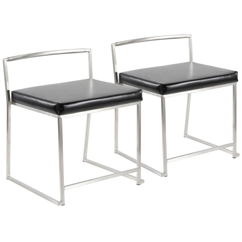 Fuji - Contemporary Stackable Dining Chair (Set of 2) by Unique Piece Furniture