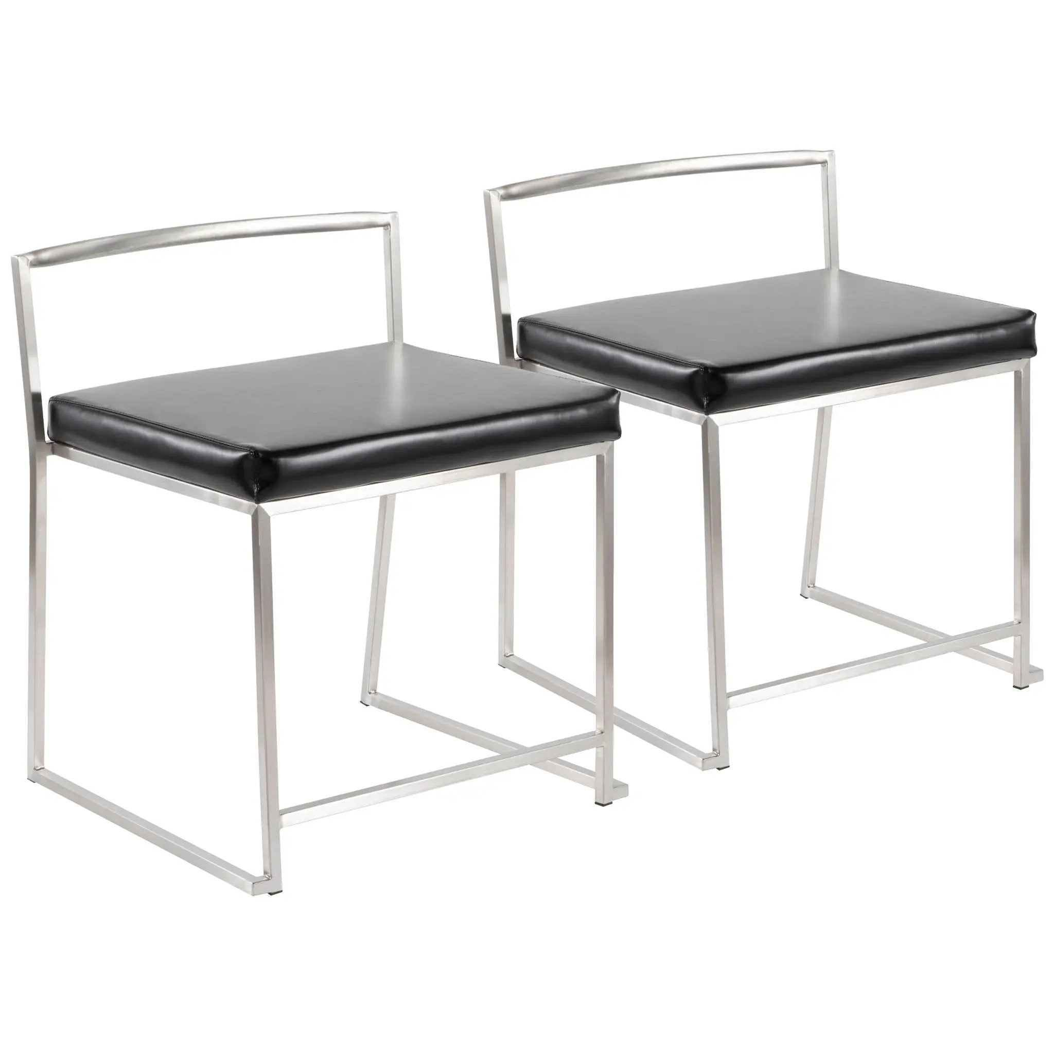Fuji - Contemporary Stackable Dining Chair (Set of 2) by HouseOfZazla