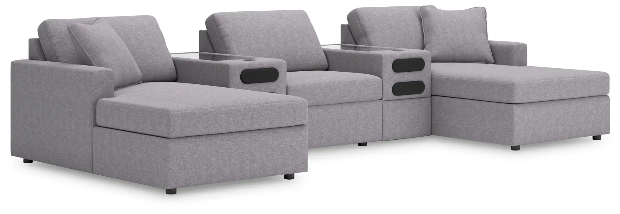 Modmax - Sectional - Granite by Unique Piece Furniture