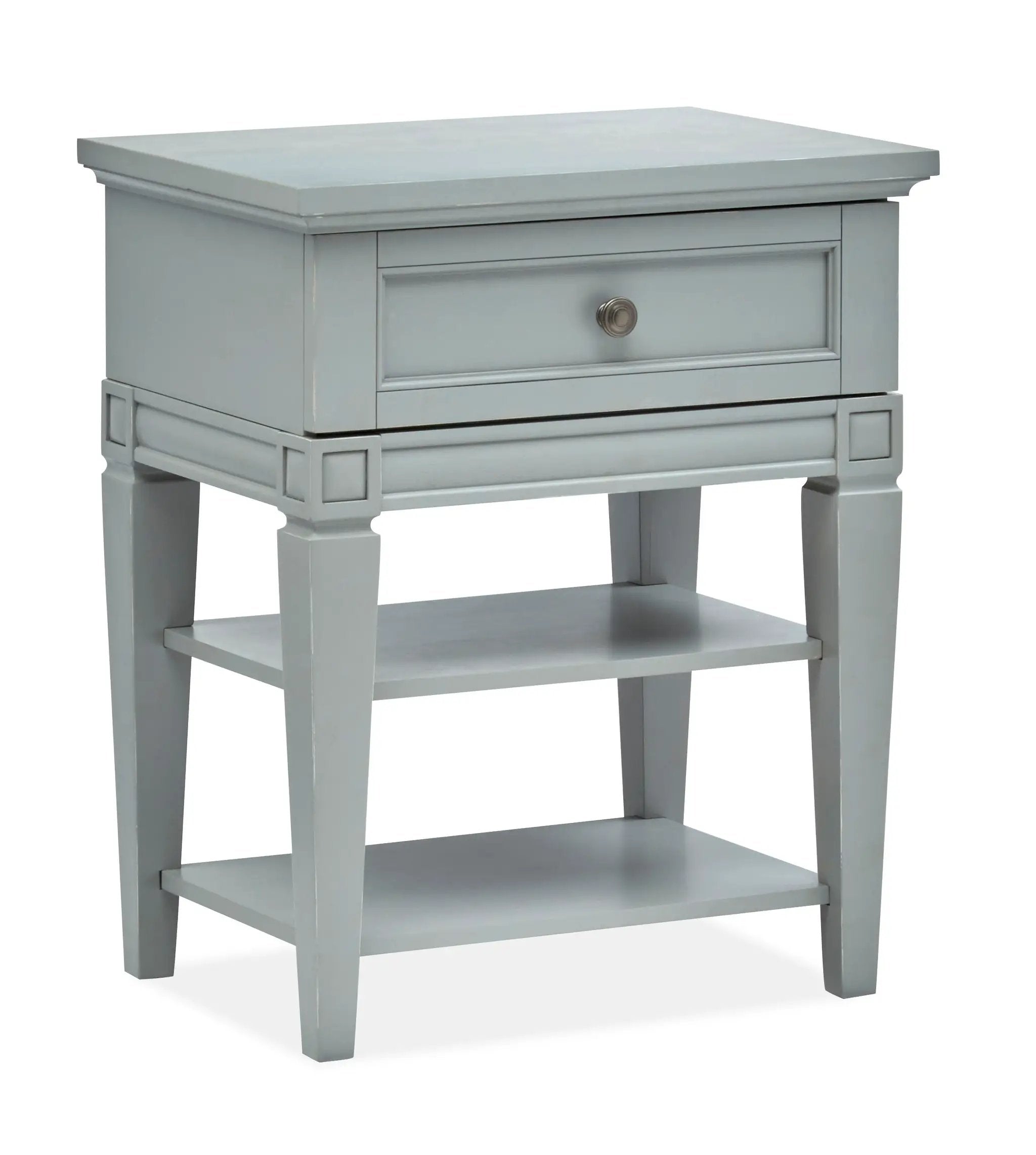Glenbrook - Open Nightstand - Pebble by Unique Piece Furniture