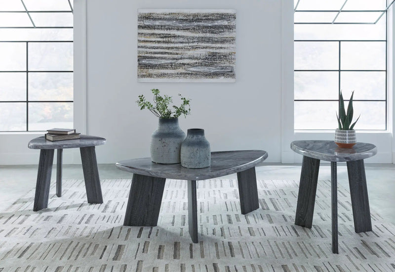 Bluebond - Occasional Table Set (Set of 3) - Gray by Unique Piece Furniture