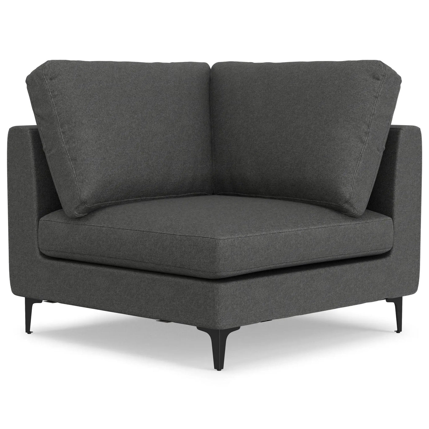 Ava - Mid Century Corner Sectional Sofa Handcrafted by HouseOfZazla