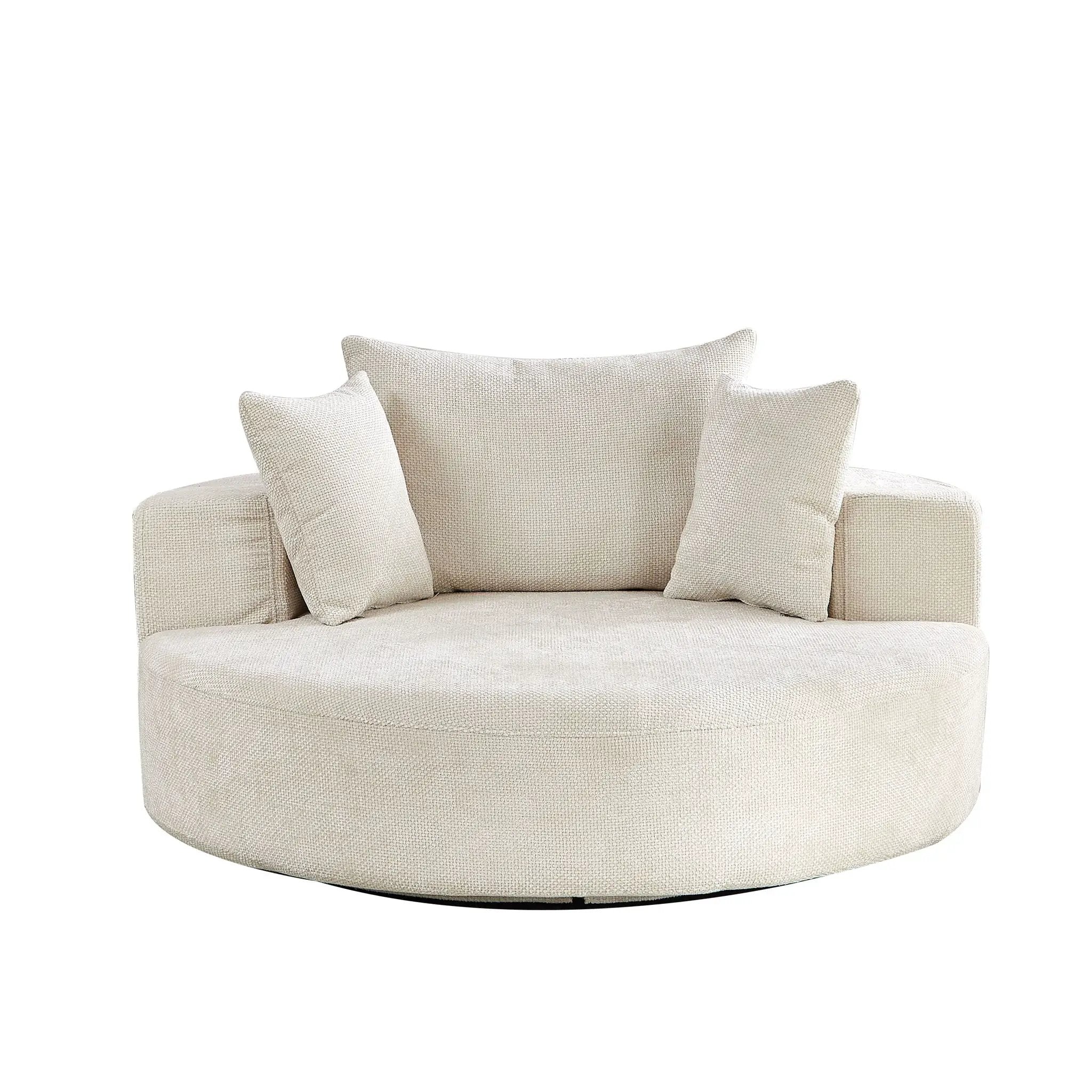 Swivel Chair With Rotating Base For Living Room by HouseOfZazla