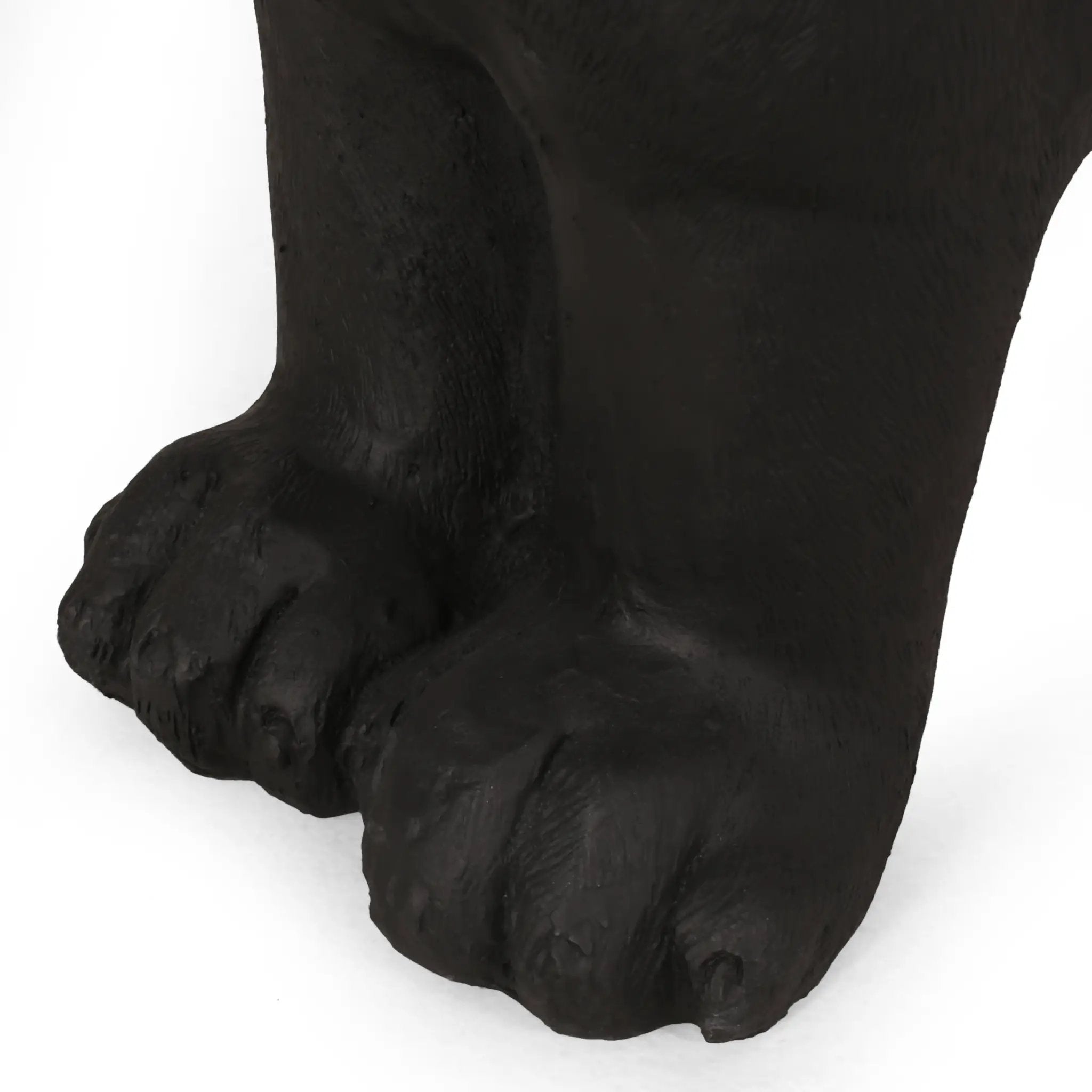 MGO Dog Bench - Outdoor Labrador Design, Matte Black by HouseOfZazla