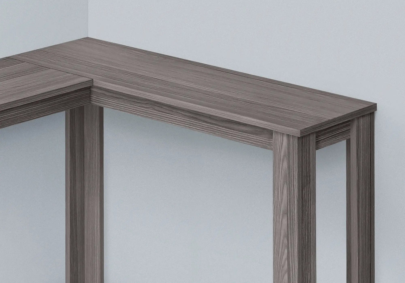 Corner Accent Console Table for Entryway by HouseOfZazla