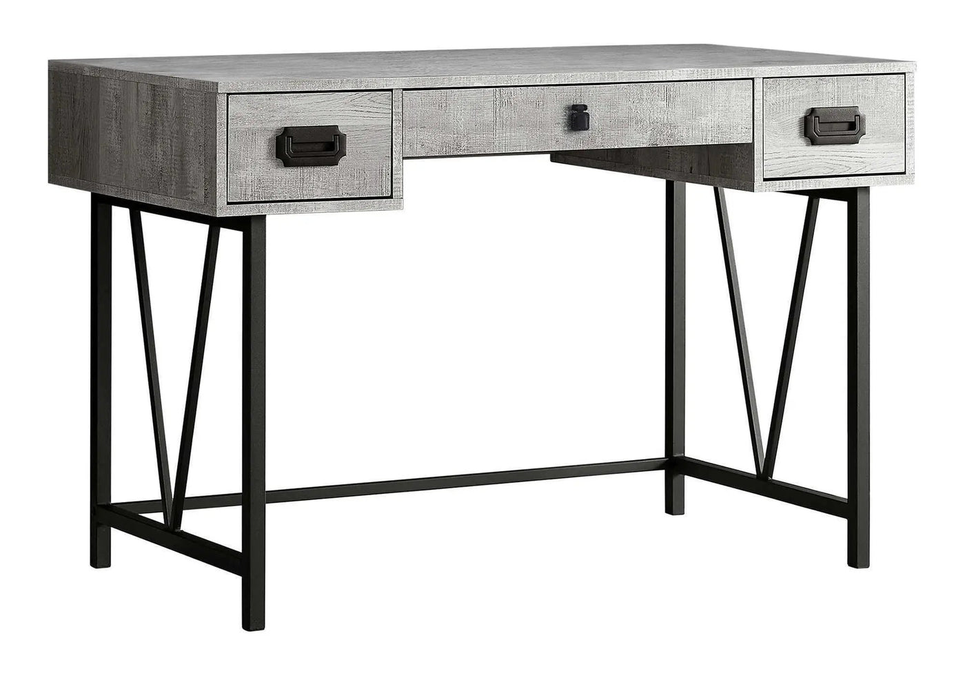 Computer Desk For Home Office, Laptop, Storage Drawers, Transitional by HouseOfZazla
