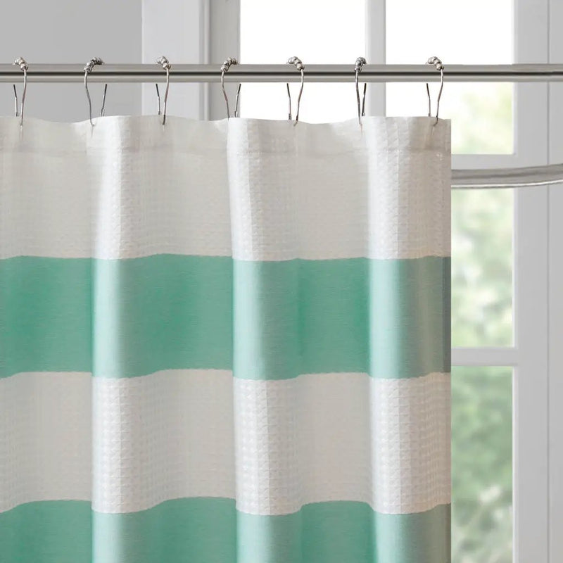 Shower Curtain with 3M Treatment Aqua 72x72 by HouseOfZazla