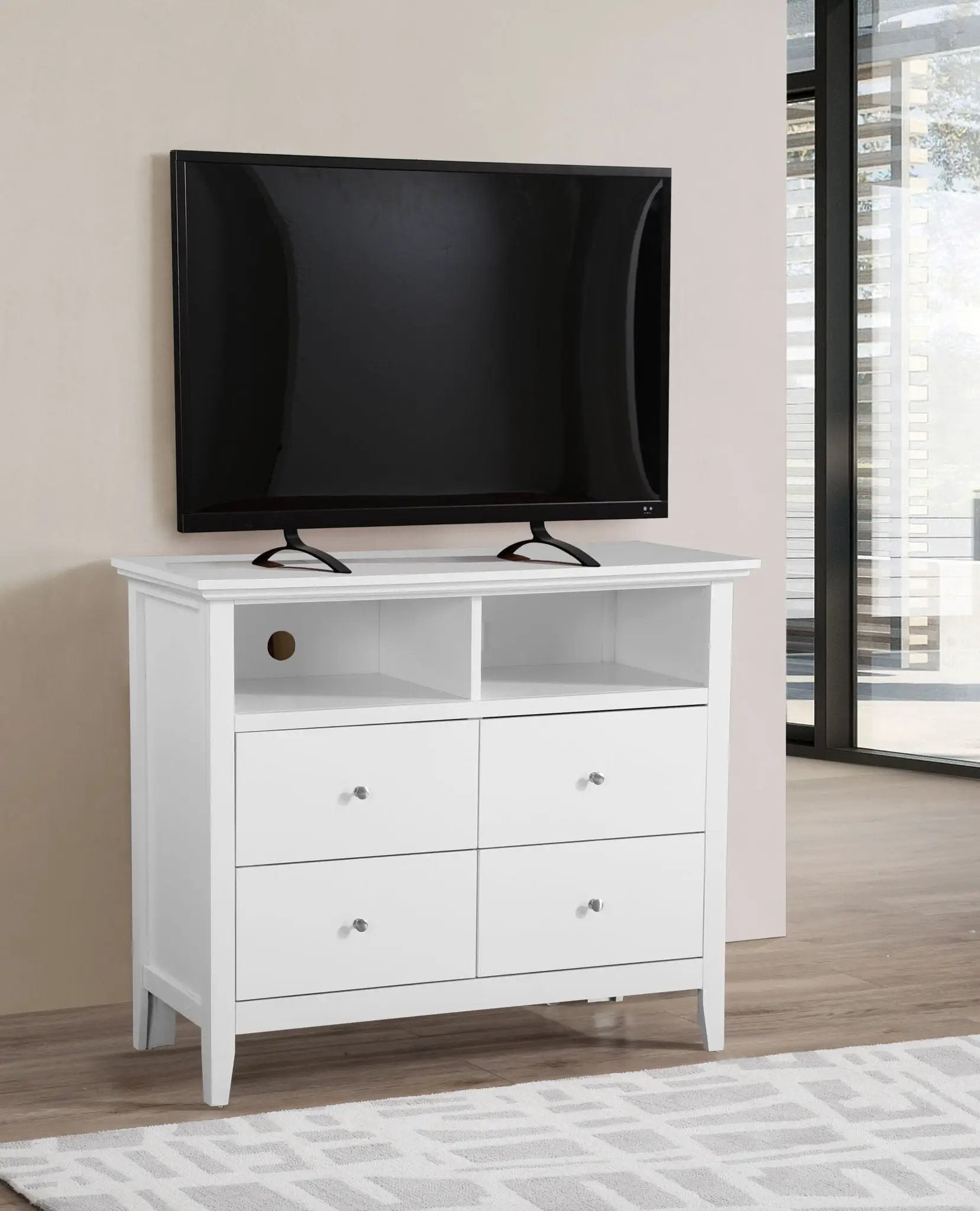 Hammond - Charming Media Chest With Storage by Unique Piece Furniture