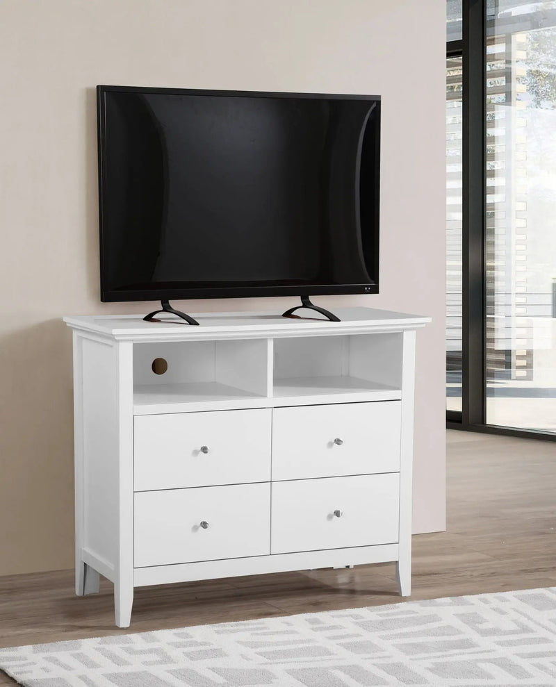 Hammond - Charming Media Chest With Storage by Unique Piece Furniture
