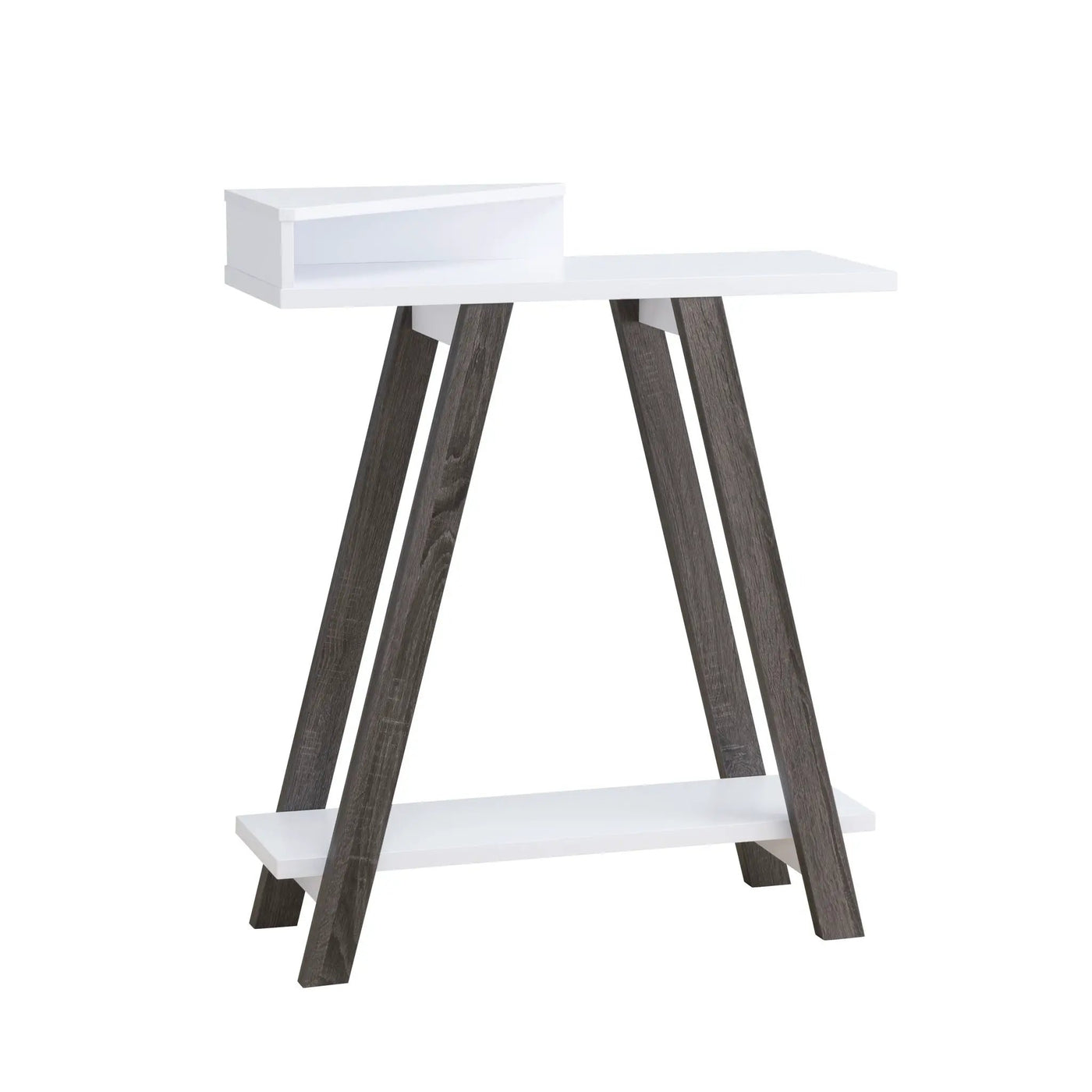 Contemporary Console Table With Two Shelves by HouseOfZazla