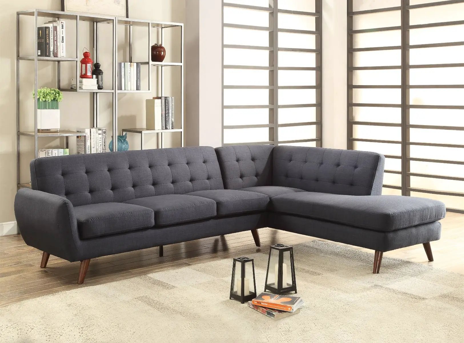 Acme - Sectional Sofa - Gray by Unique Piece Furniture