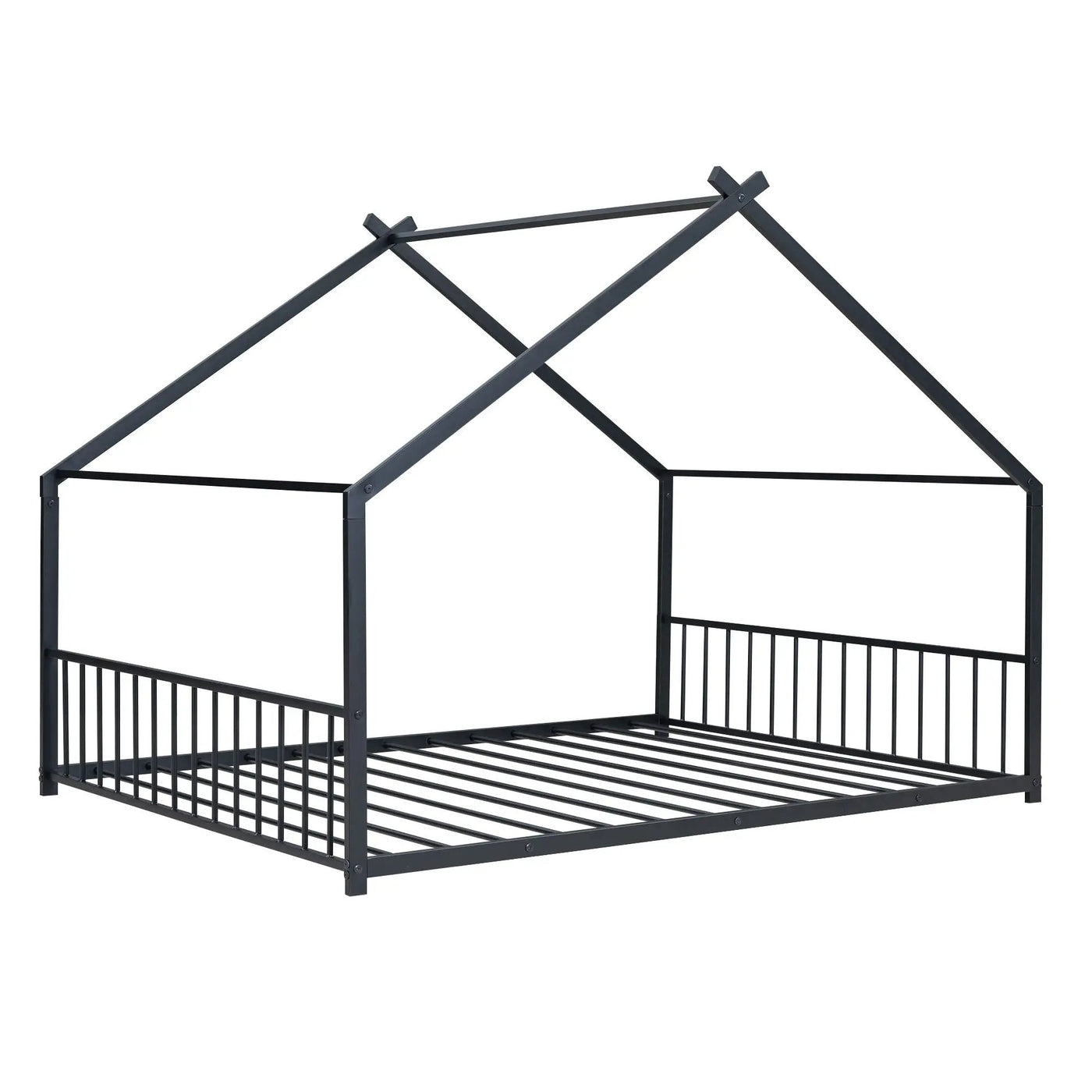 Metal House Bed by Unique Piece Furniture