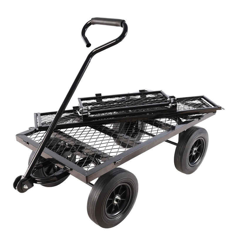 Solid Wheels Garden Cart Wagon by HouseOfZazla