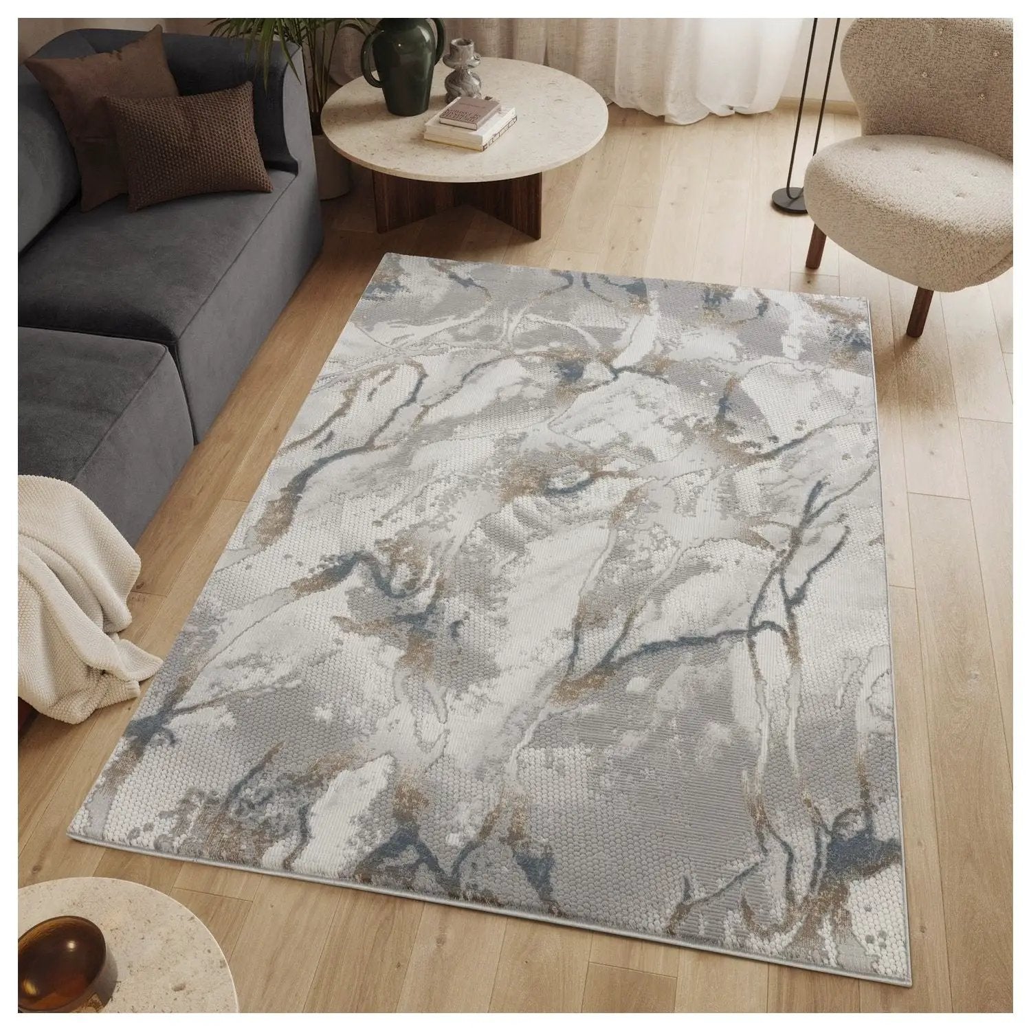 Geometrix - Area Rug With 3D Effect by Unique Piece Furniture