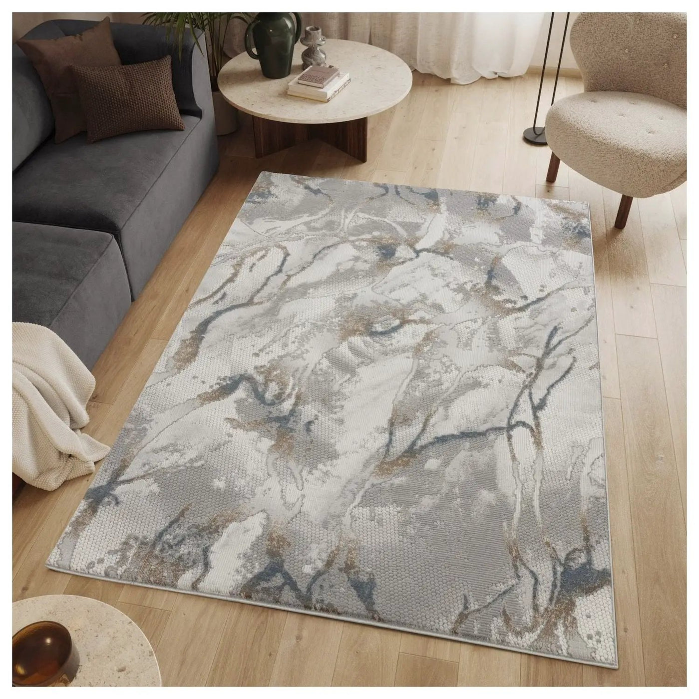 Geometrix - Area Rug With 3D Effect by HouseOfZazla