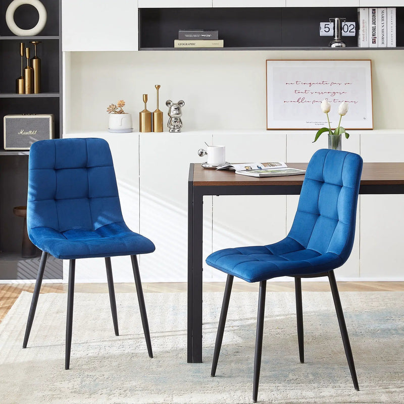 Mid-Century Modern Dining Chairs Set For Kitchen, Living Room by HouseOfZazla