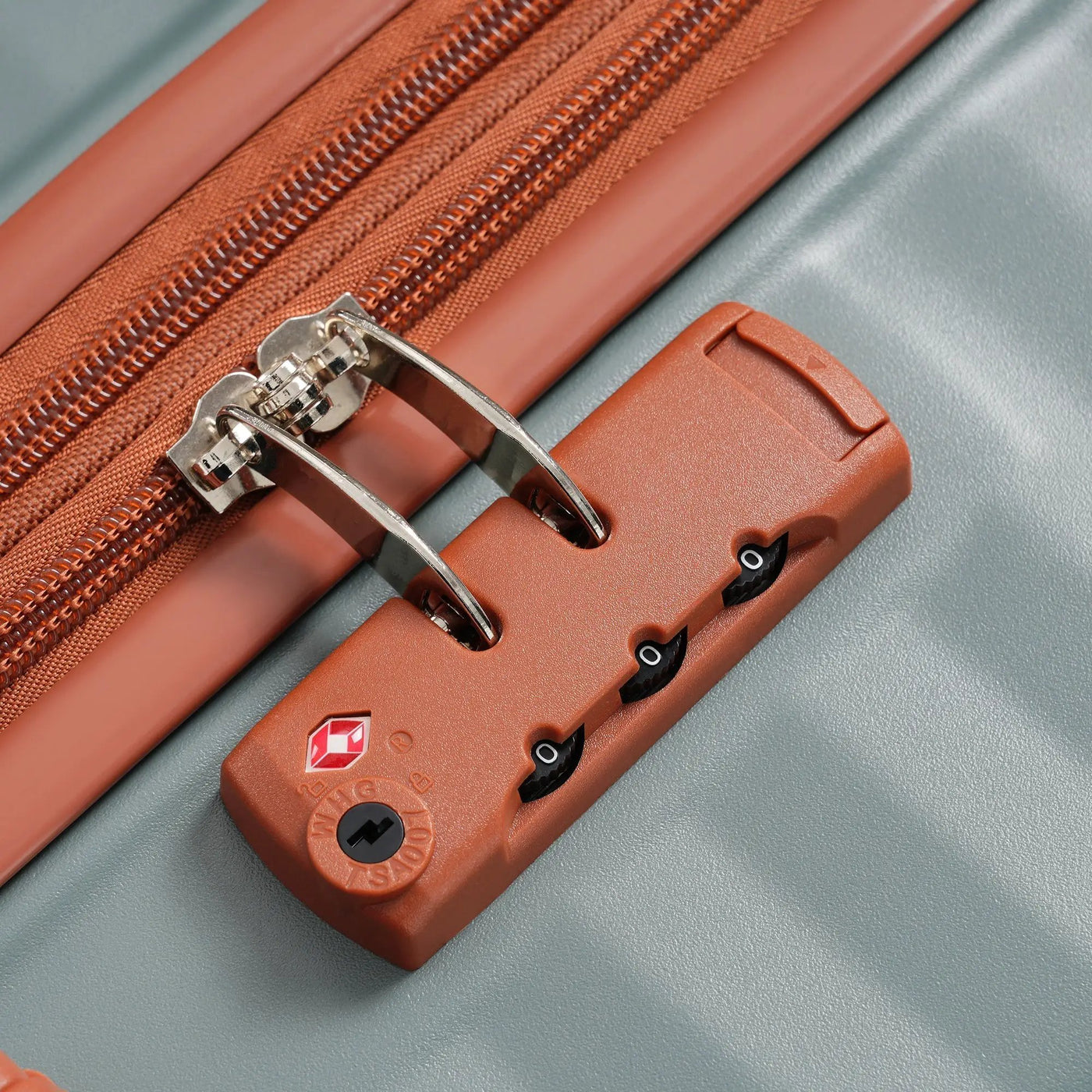 Deluxe 5-Piece Hard-Side Luggage Set with USB and TSA Locks by HouseOfZazla