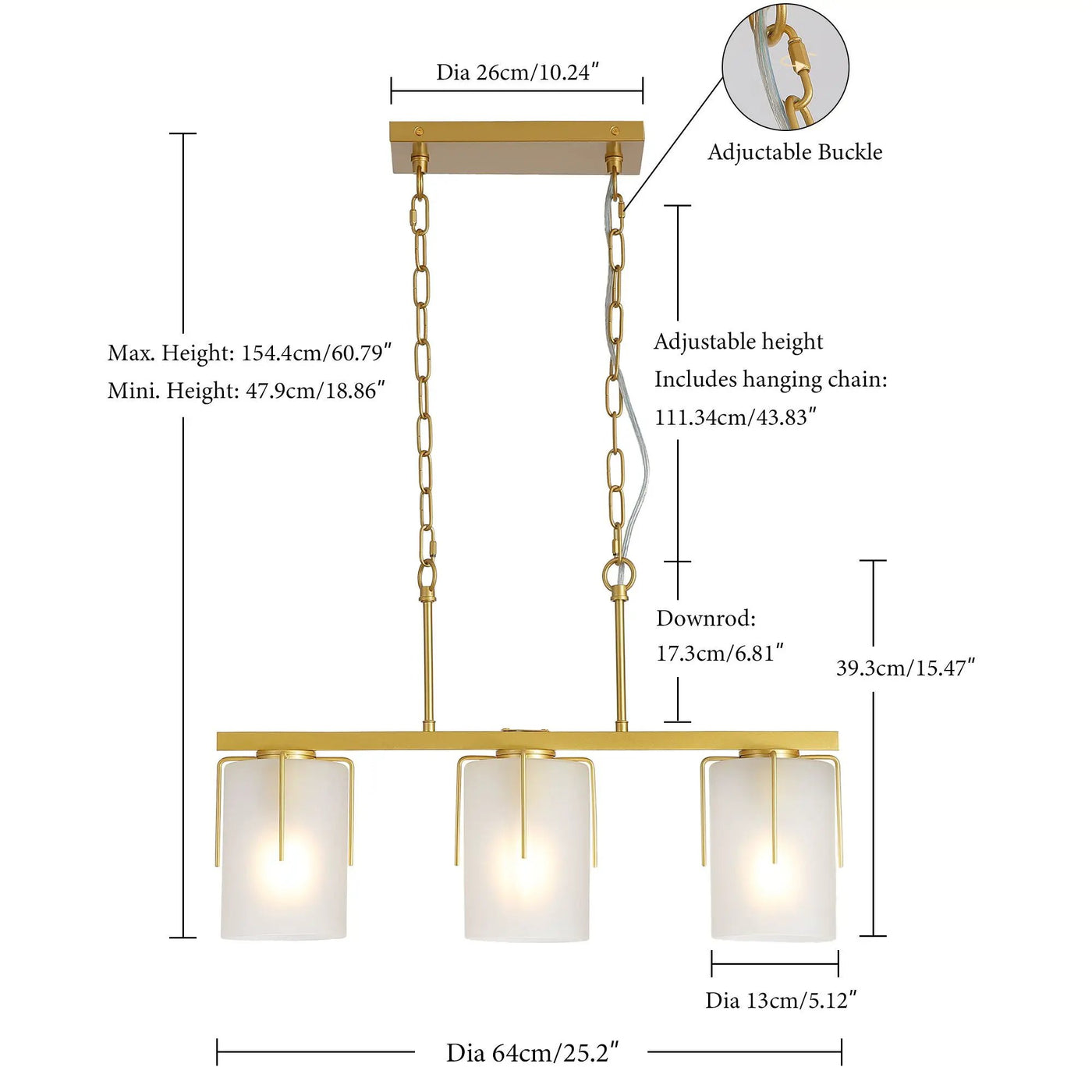 Adjustable Cylindrical Pendant Light by HouseOfZazla