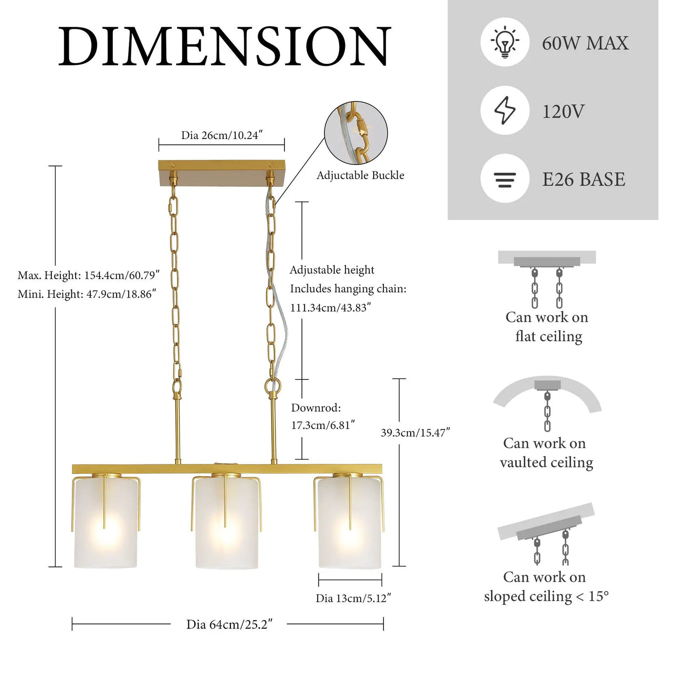 Adjustable Cylindrical Pendant Light by HouseOfZazla