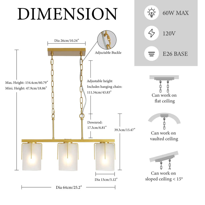 Adjustable Cylindrical Pendant Light by HouseOfZazla