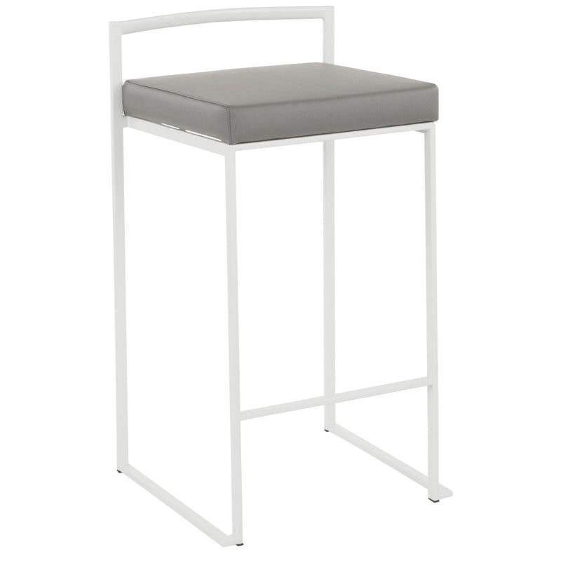 Fuji - Simple Elegance, Contemporary Stackable Counter Stool by HouseOfZazla