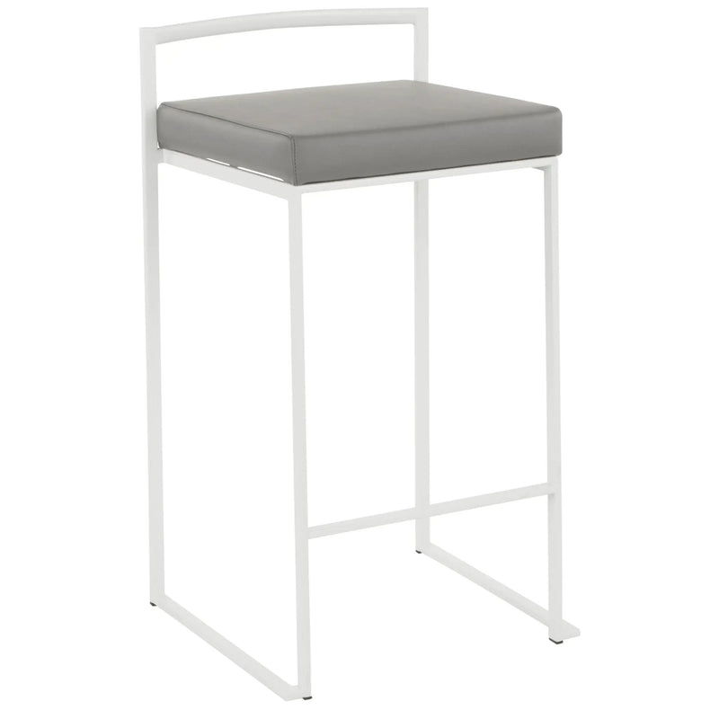 Fuji - Simple Elegance, Contemporary Stackable Counter Stool by Unique Piece Furniture