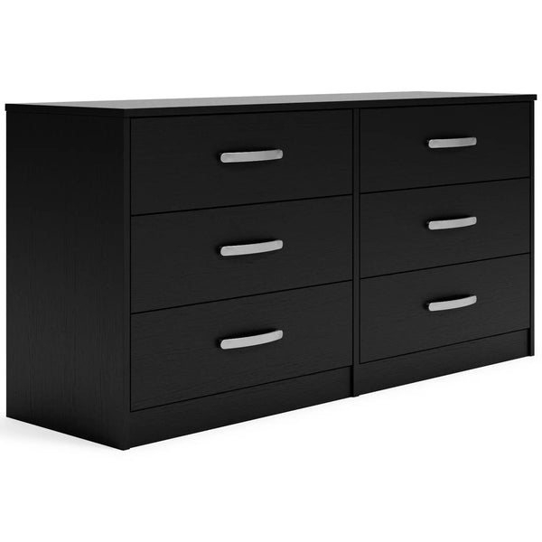 Finch - Commode à six tiroirs - Noir