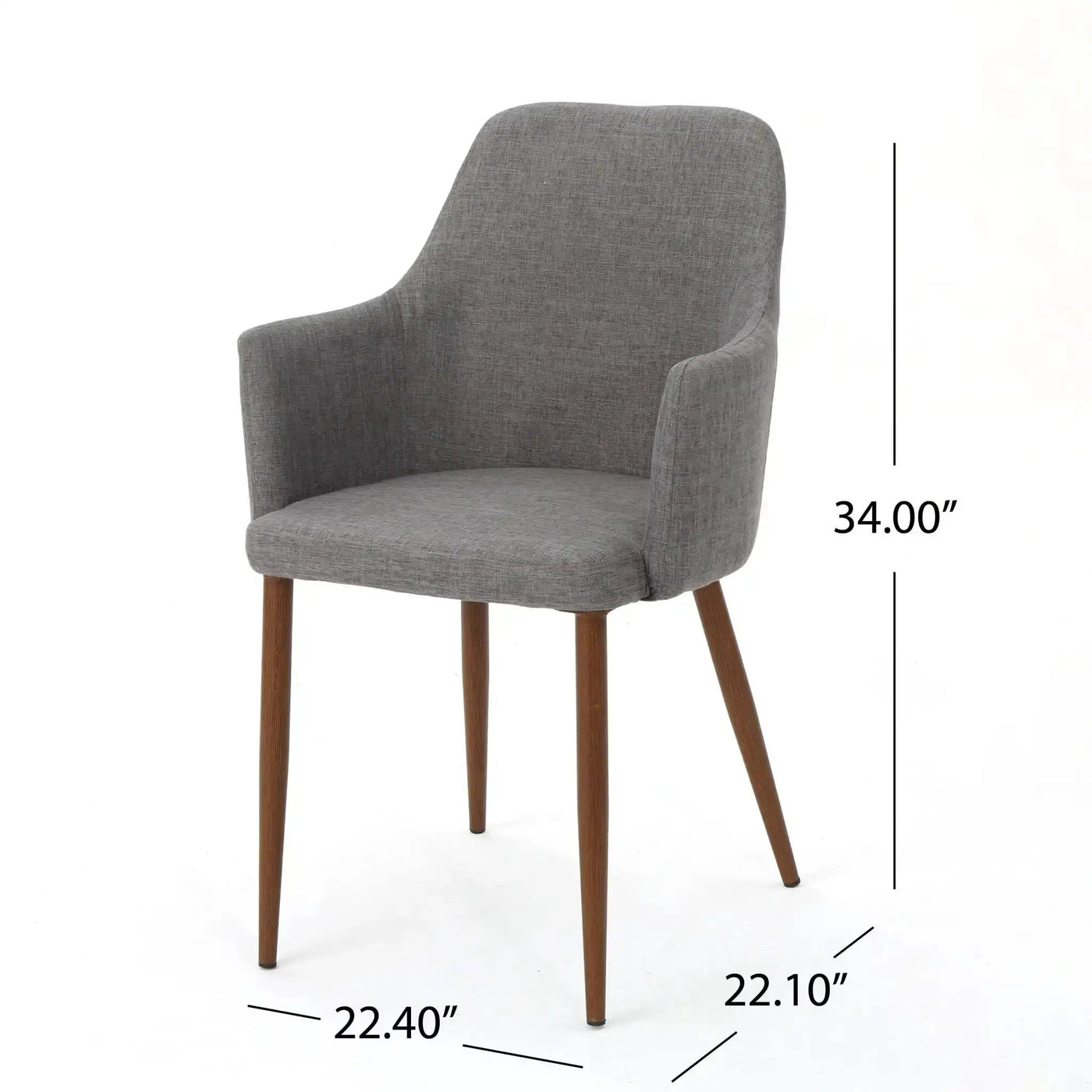 Elegant Dining Chair With Contoured Support by HouseOfZazla