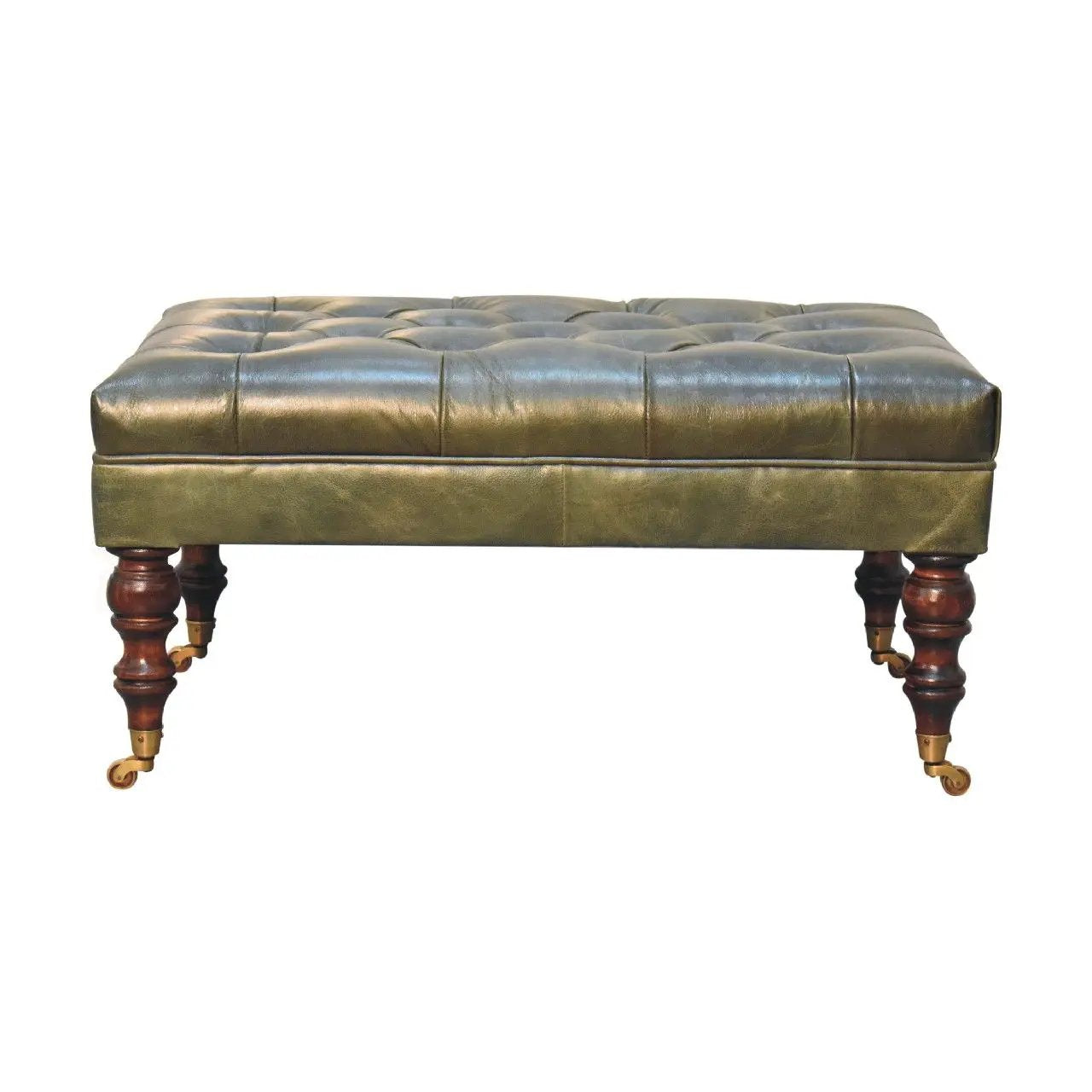 Buffalo - Ottoman With Castor Legs by Unique Piece Furniture