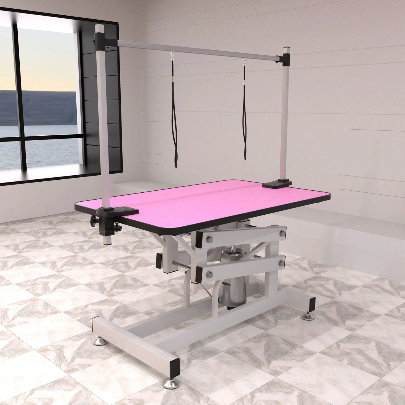Hydraulic Pet Grooming Table With "H" Arm by HouseOfZazla