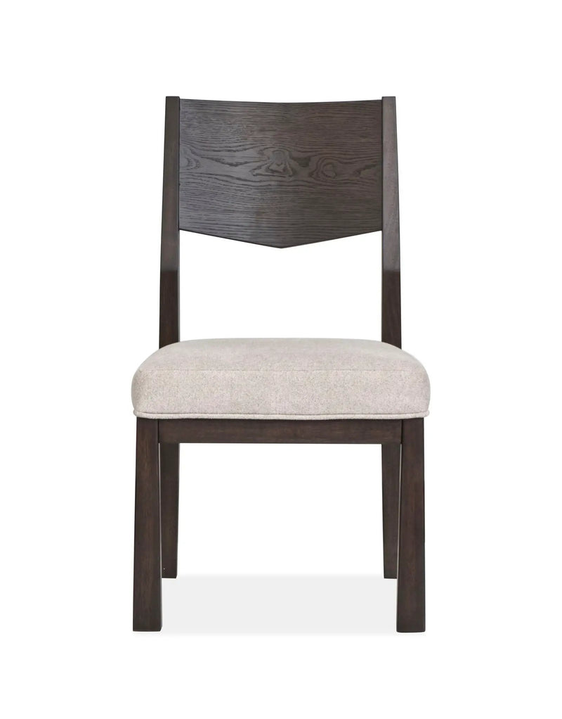 Tauren - Upholstered Side Chair With Solid Back (Set of 2) - Coffee Bean by Unique Piece Furniture