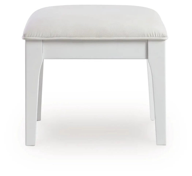 Chalanna - Vanity Stool - White by Unique Piece Furniture