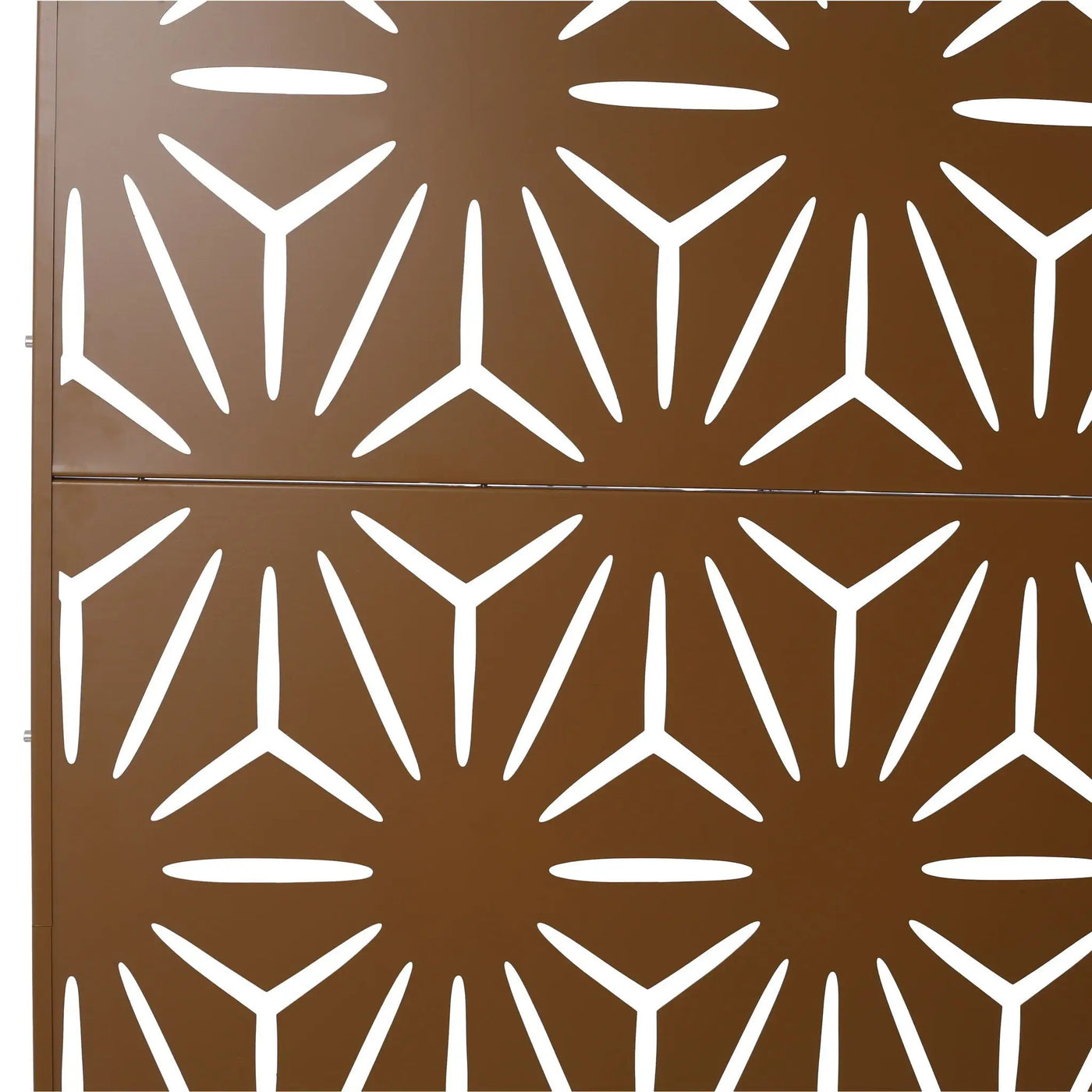 Outdoor & Indoor Metal Privacy Screen, Freestanding Decorative Panels by HouseOfZazla