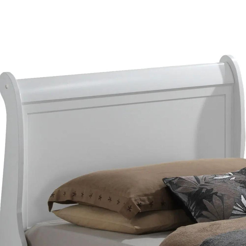 Panel Sleigh Bed by HouseOfZazla