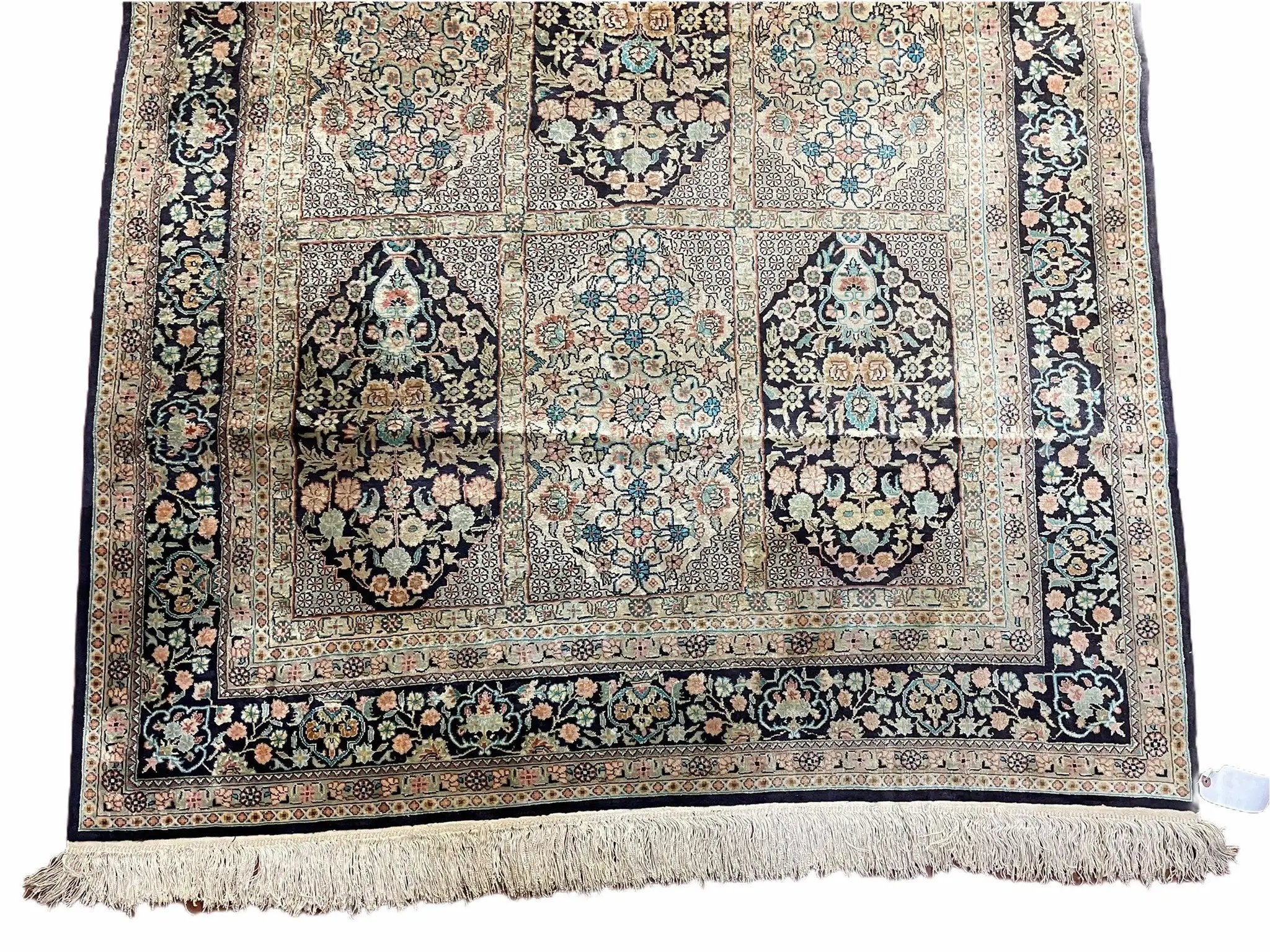 4' X 6' Vintage Fine Hand Made Turkish Oriental Silk Rug 400 KPSI Wow by Jewel Rugs