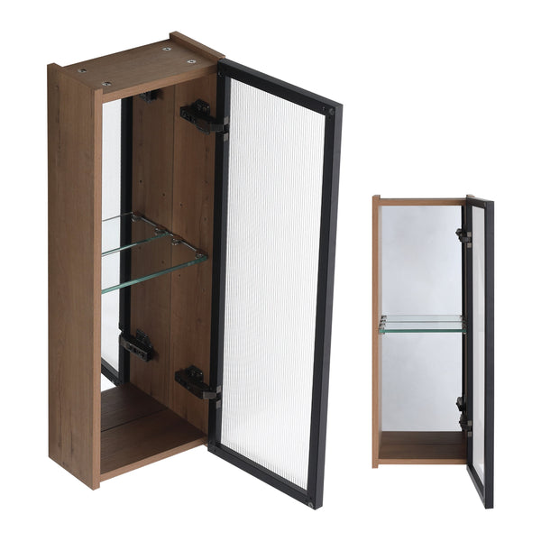 10'' Bathroom Wall Mirror Cabinet with Acrylic Door
