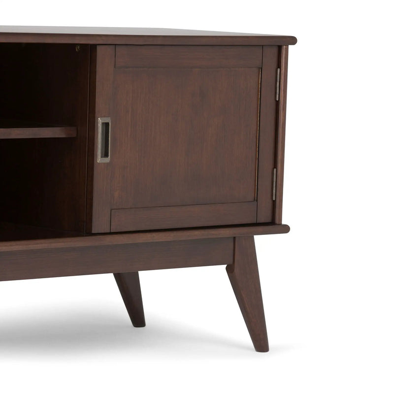 Draper - Handcrafted Mid Century Low TV Media Stand by HouseOfZazla